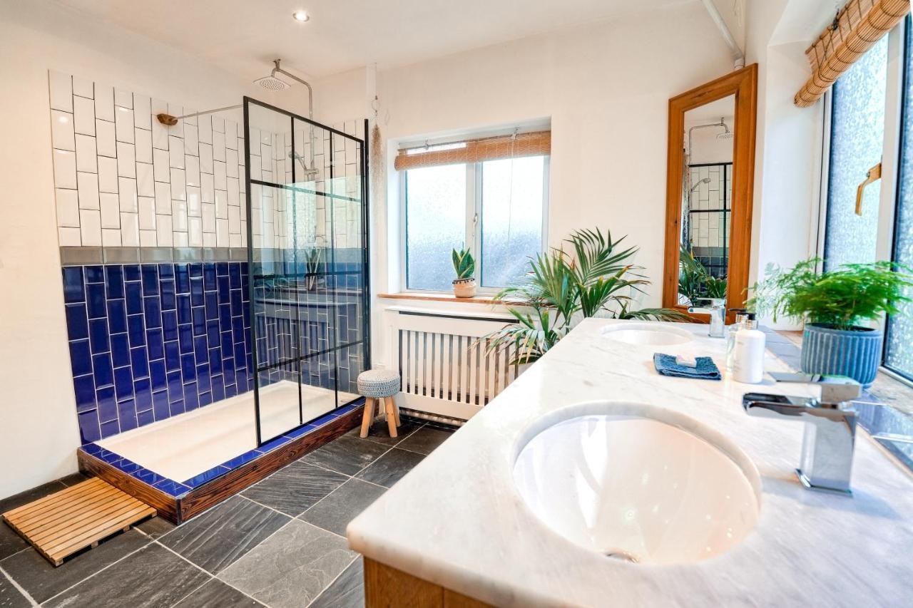 Spacious Sea-View Apt. Overlooking St Ives Bay Gwithian Luaran gambar